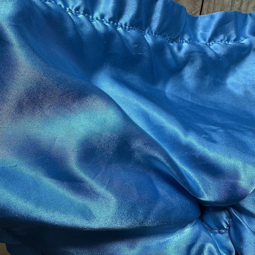 2015 Carters Grey Blue Elephant Satin Security Blanket Rattle Plush Baby Toy